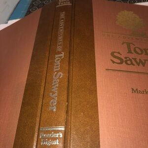 The Adventures of Tom Sawyer By Mark Twain , classic story of a great adventure